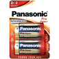 PANASONIC - PRO POWER ALKALINE BATTERY D LR20 BLISTER*2
