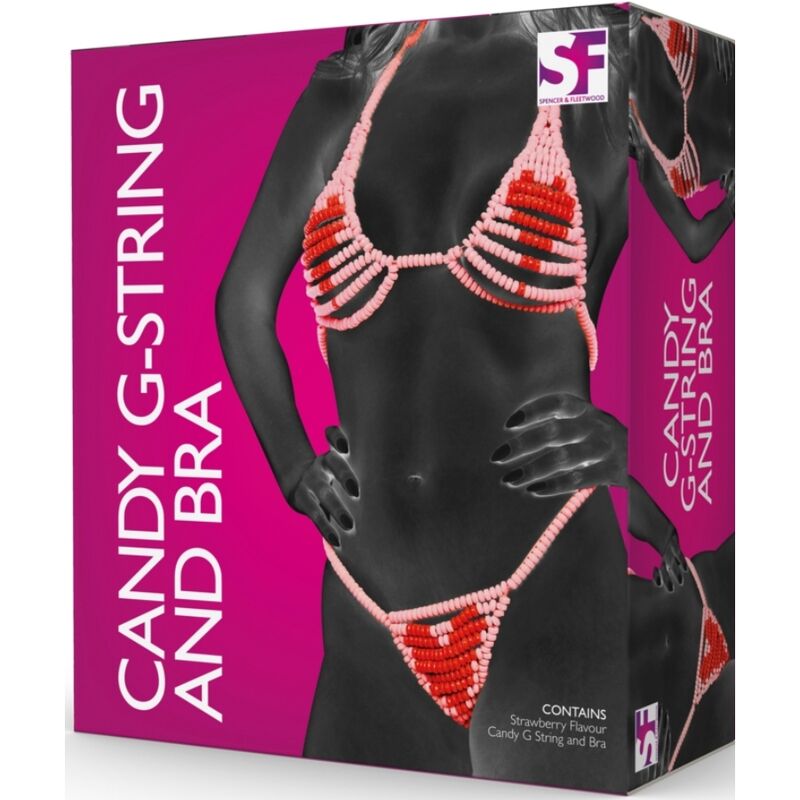 SPENCER &amp; FLEETWOOD - CARAMELS LOVERS BRA AND THONG