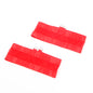 SUBBLIME - 955267 RED BONDAGE BRA AND GARTER BELT SET L/XL