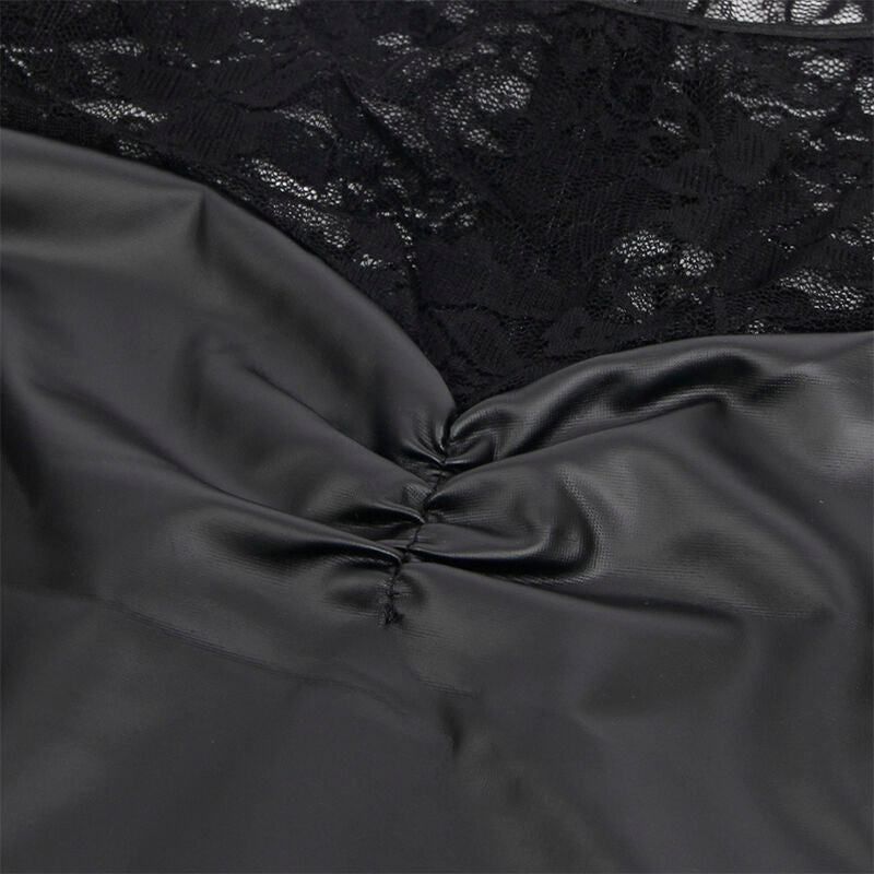 SUBBLIME - 955601 LONG-SLEEVED DRESS WITH BLACK LACE L/XL