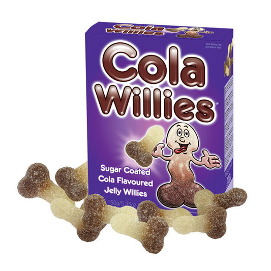 SPENCER &amp; FLEETWOOD - COLA FLAVOURED PENIS SHAPED CHEWABLE CANDIES