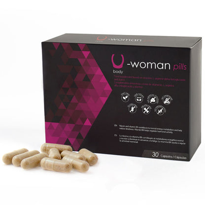 500 COSMETICS - U-WOMAN FEMALE LIBIDO INCREASE - 30 CAPSULES