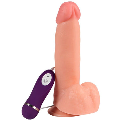 SHEQU - ADAM DILDO VIBRADOR CON CONTROL REMOTO 21 CM