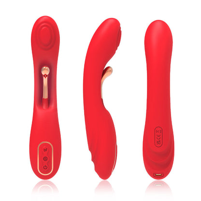 ARMONY - VIBRADOR CON LENGUA OSCILANTE ROJO