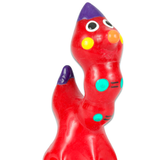 CONDOMERIE - PRESERVATIVO DECORATIVO PINTADO A MANO GUSANO