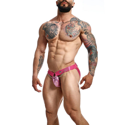 MOB - DNGEON JOCKSTRAP A PRESIÓN ROSA TALLA ÚNICA