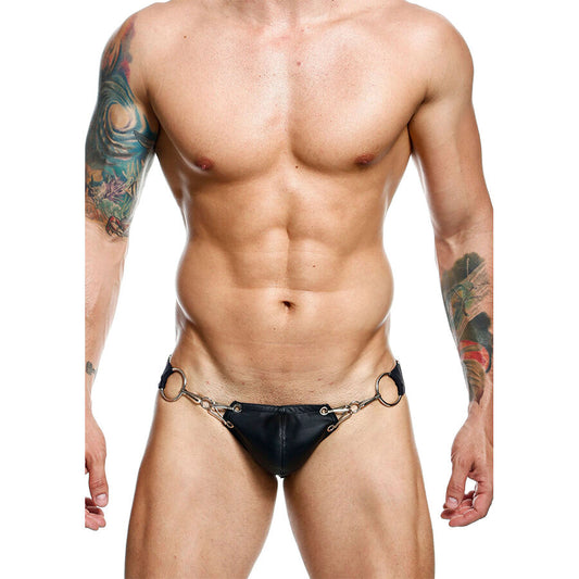 MOB - DNGEON JOCKSTRAP NEGRO A PRESIÓN TALLA ÚNICA