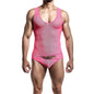 MOB - BODYSHEER TRANSPARTE ROSA TALLA L/XL