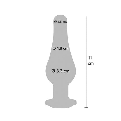 TOYJOY - ANAL PLAY DIAMANTE BUM BIJOU PLUG ANAL MEDIANO