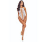 PASSION - BS112 BODYSTOCKING ENCAJE BLANCO