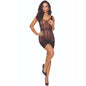PASSION - BS113 BODYSTOCKING ENCAJE NEGRO