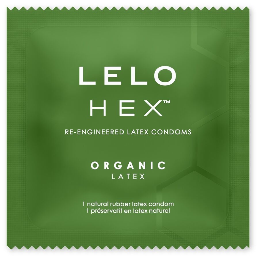 LELO - HEX ORGANIC PRESERVATIVO CAJA 3 UDS