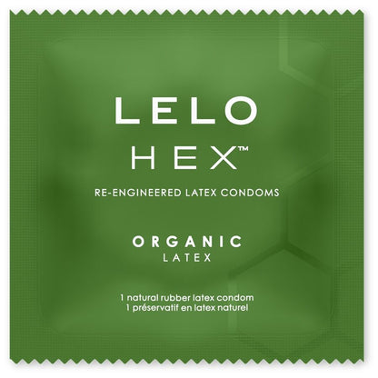 LELO - HEX ORGANIC PRESERVATIVO CAJA 3 UDS