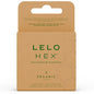 LELO - HEX ORGANIC PRESERVATIVO CAJA 3 UDS