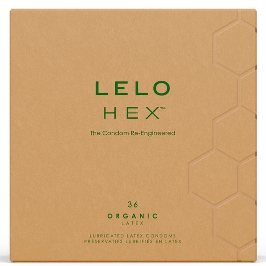 LELO - HEX ORGANIC PRESERVATIVO CAJA 36 UDS