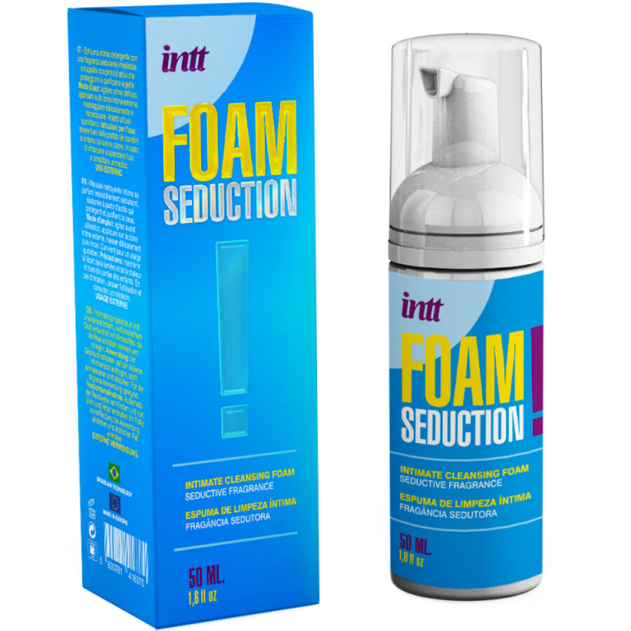 INTT RELEASES - FOAM SEDUCTION ESPUMA LIMPIADORA ÍNTIMA 50 ML