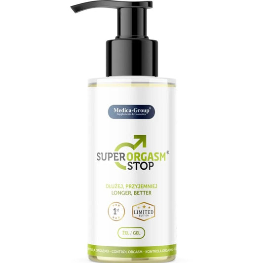 MEDICA GROUP - SÚPER ORGASM STOP GEL ÍNTIMO PARA HOMBRE 150 ML