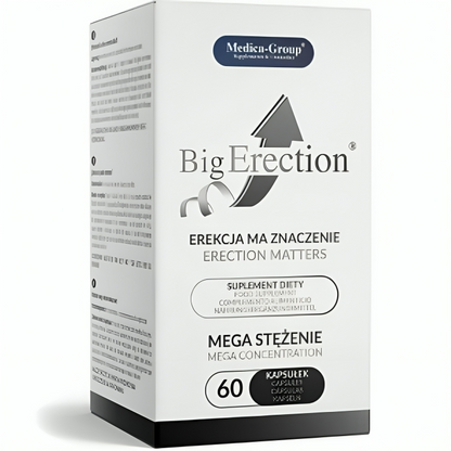 Big Erection – Complemento Alimenticio Natural para la Vitalidad Masculina y el Rendimiento Íntimo