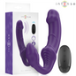 INTENSE - JILL VIBRADOR DOBLE 20 CM VIOLETA CONTROL REMOTO