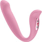 FUN FACTORY - VELOCE DOBLE VIBRADOR INSERTABLE AIR PULSE ROSA