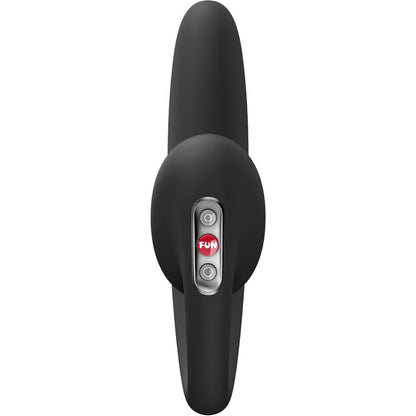 FUN FACTORY - CRESCENDO DOBLE VIBRADOR INSERTABLE AIR PULSE NEGRO