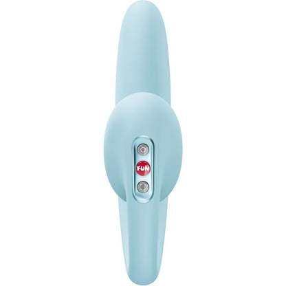 FUN FACTORY - CRESCENDO DOBLE VIBRADOR INSERTABLE AIR PULSE AZUL