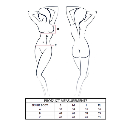 PASSION - SENSIE BODY BURDEOS L/XL