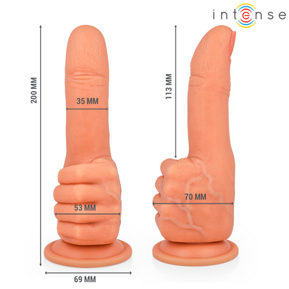 INTENSE - BENDER ESTIMULADOR PUNTO·G MANO FLEXIBLE 11,3 CM