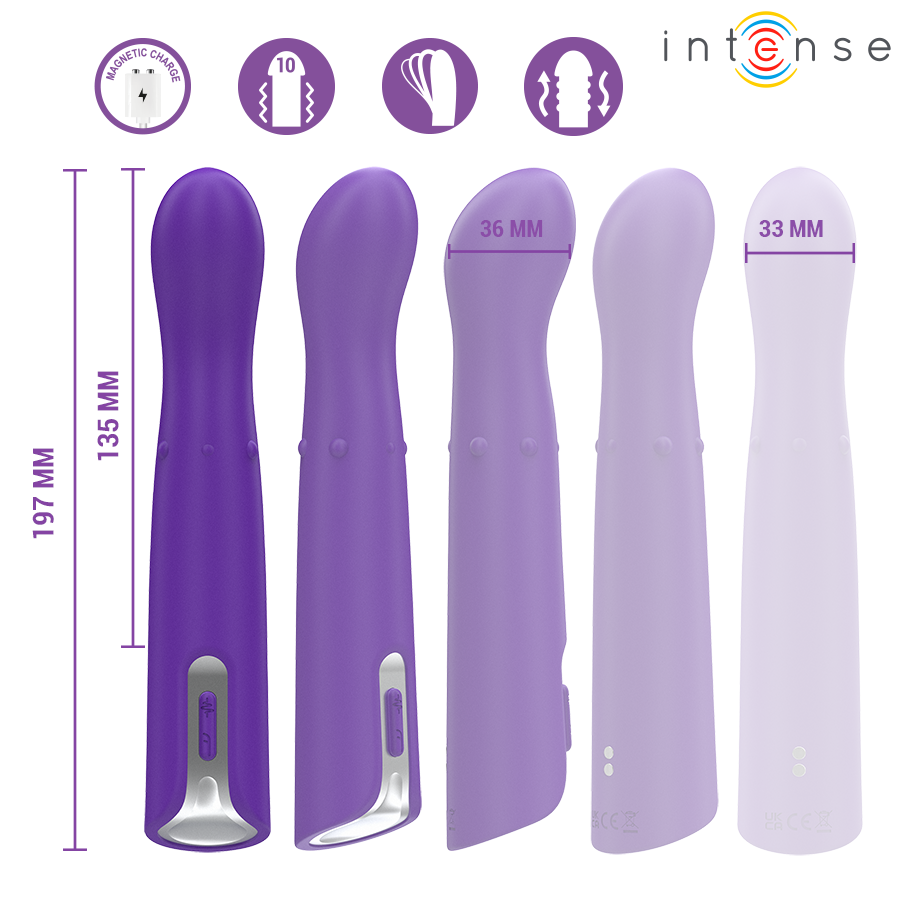 INTENSE - HELENA VIBRADOR UP & DOWN MODO BEADS 13,5 CM
