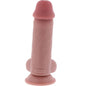GET REAL - PENE REALÍSTICO DELUXE CON TESTÍCULOS EXTRA GRUESO 17 CM