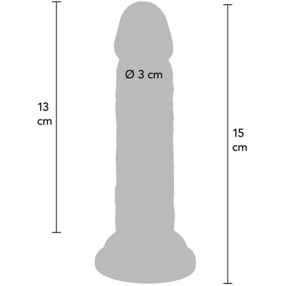 GET REAL - PENE REALÍSTICO DELUXE 15 CM