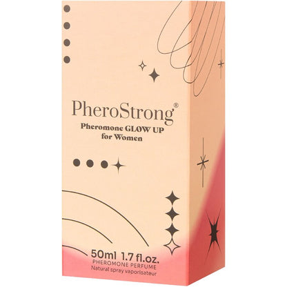 PHEROSTRONG - GLOW UP PERFUME CON FEROMONAS PARA MUJER 50 ML