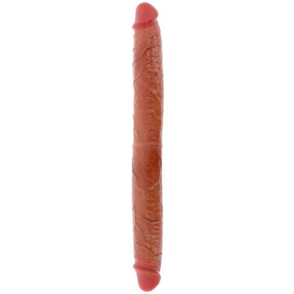 GET REAL - DILDO DOBLE DONG DE SILICONA CARAMELO 46 CM