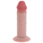 GET REAL - DILDO DELUXE DONG GRUESO DE DOBLE DENSIDAD TPE 20 CM