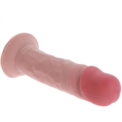 GET REAL - DILDO DELUXE DONG GRUESO DE DOBLE DENSIDAD TPE 23 CM