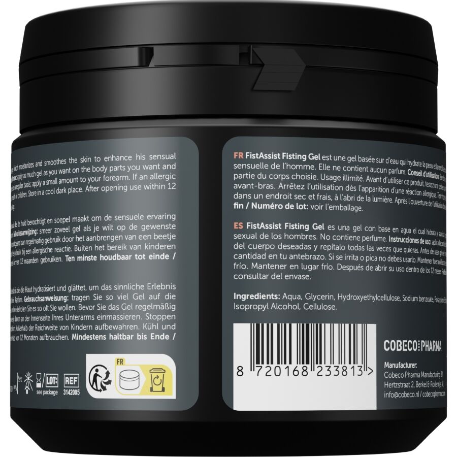 COBECO - FIST ASSIST GEL EXTRAESPESO BASE DE AGUA 500 ML