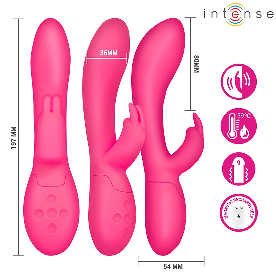 INTENSE - TAMMY ESTIMULADOR RABBIT CON CALOR