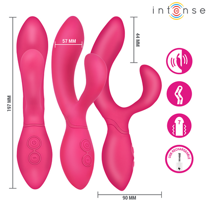 INTENSE - CHARLY ESTIMULADOR VIBRADOR ARTICULABLE