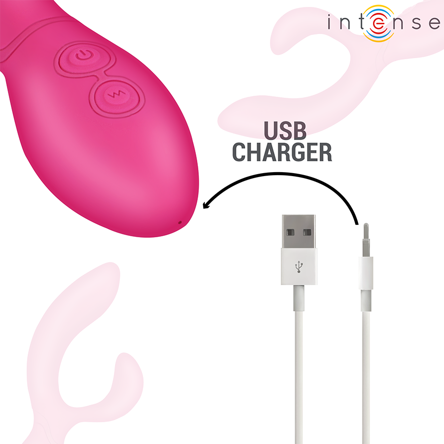 INTENSE - CHARLY ESTIMULADOR VIBRADOR ARTICULABLE
