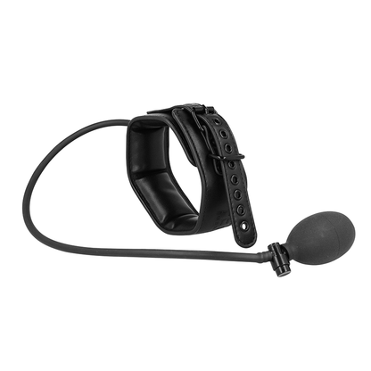 FETISH SUBMISSIVE BONDAGE - COLLAR BONDAGE INFLABLE CON TIRADOR