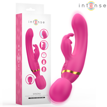 INTENSE - WINONA DOBLE VIBRADOR RABBIT & WAND