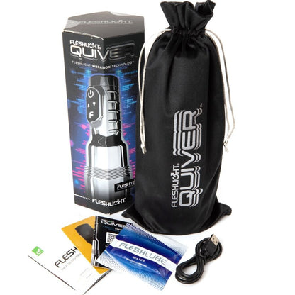 FLESHLIGHT - QUIVER MASTURBADOR VIBRATORIO RECARGABLE VAGINA