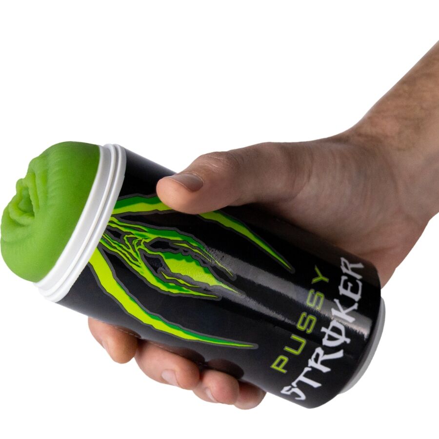 ALIVE - PUSSY STROKER MASTURBADOR MASCULINO VAGINA LATA BEBIDA ENERGÉTICA