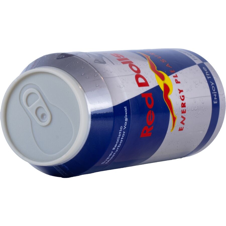 ALIVE - RED DOLL MASTURBADOR MASCULINO VAGINA LATA BEBIDA ENERGÉTICA