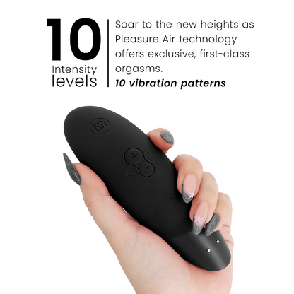 WOMANIZER - ENHANCE ESTIMULADOR DE CLITORÍS NEGRO