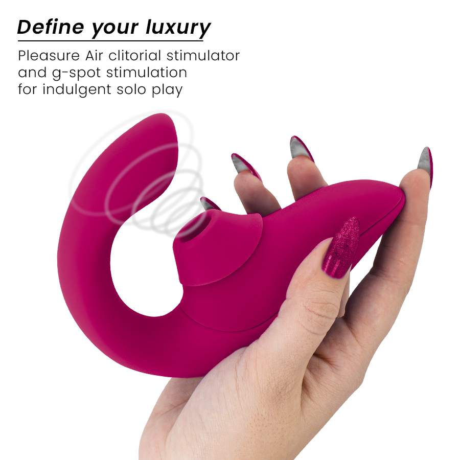 WOMANIZER - BLEND ESTIMULADOR VIBRADOR RABBIT FUCSIA
