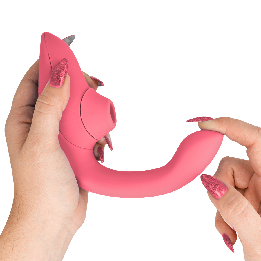 WOMANIZER - BLEND ESTIMULADOR VIBRADOR RABBIT ROSA