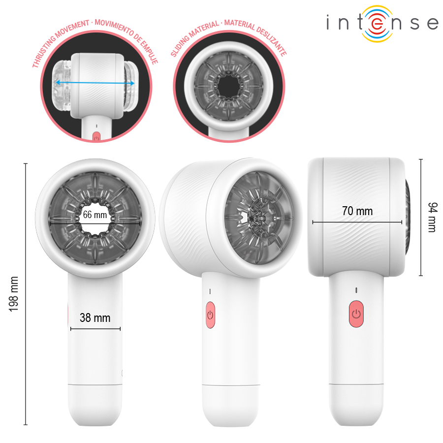 INTENSE - GRIFFIN MASTURBADOR MASCULINO CON EMPUJE AVANZADO