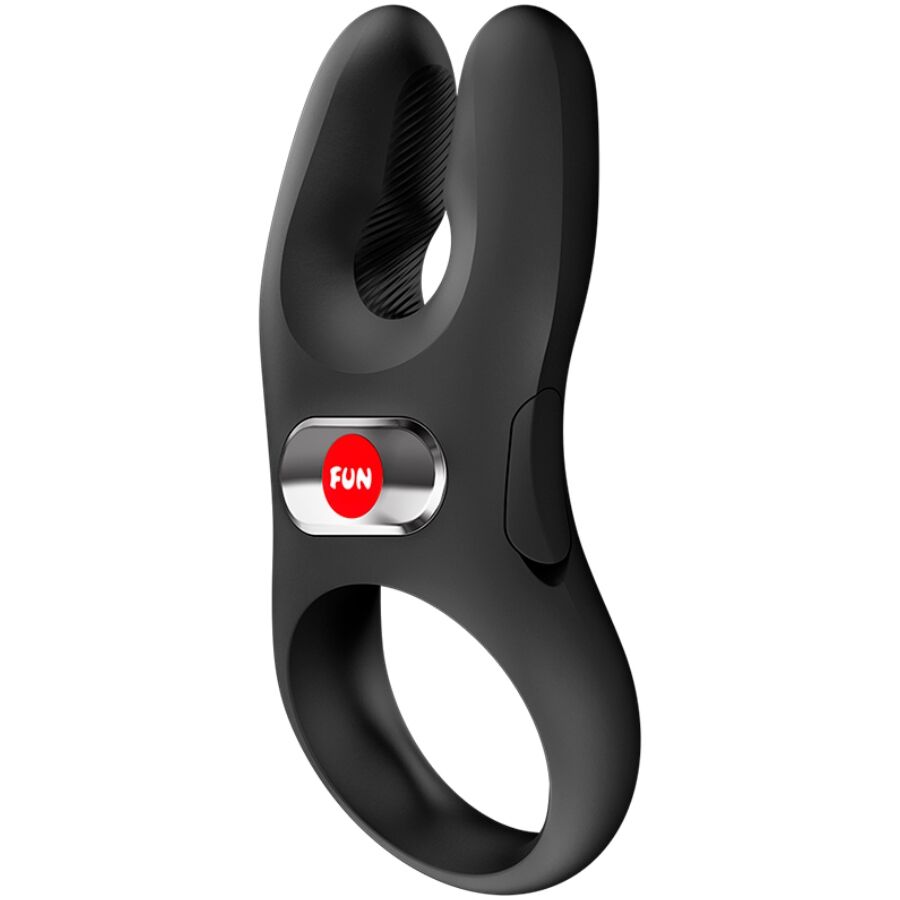 FUN FACTORY - NOS PRO ANILLO VIBRADOR PENE NEGRO