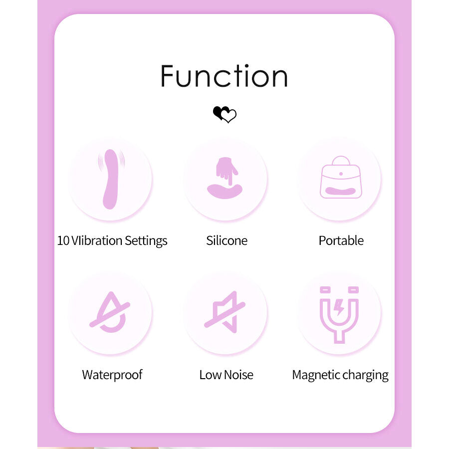 PRETTY LOVE - DJ RABBIT VIBRADOR PUNTO G MORADO